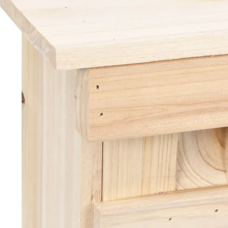 Maison pour moineau avec 5 chambres 68x15x21 cm Bois de sapin - 6