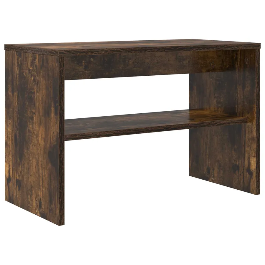 Meuble TV Chêne fumé 60 x 30 x 40 cm Bois d'ingénierie - 7