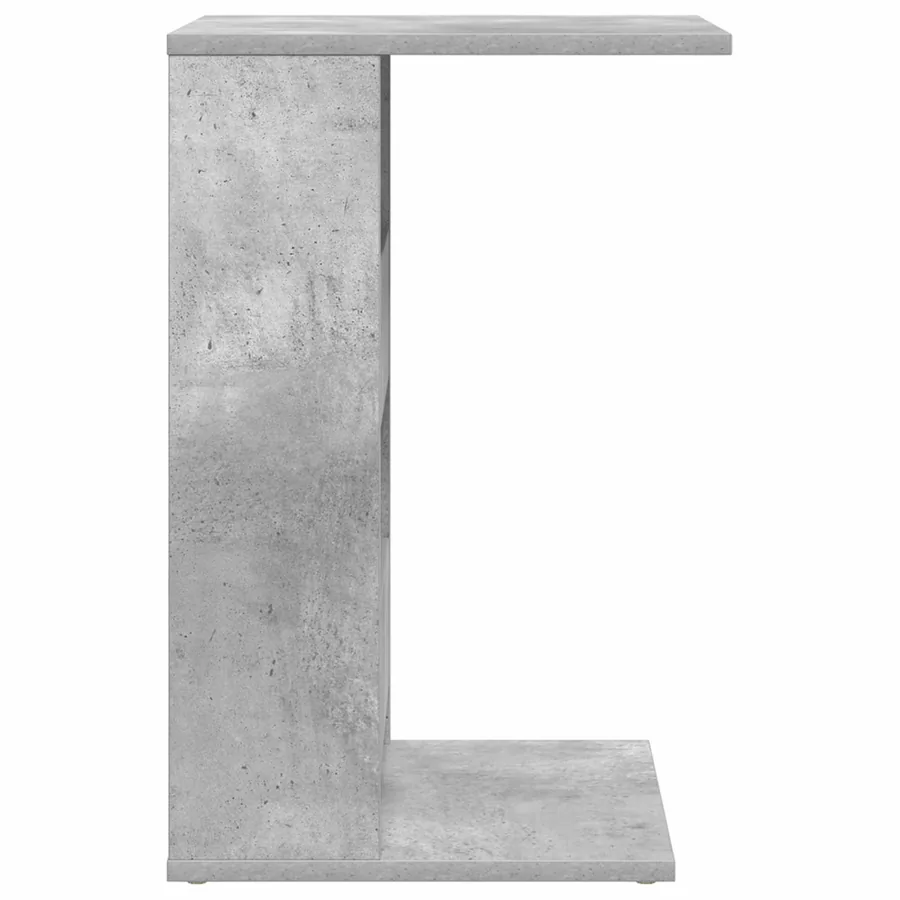 Table d'appoint Gris béton 40 x 35 x 60,5 cm Bois d'ingénierie - 6