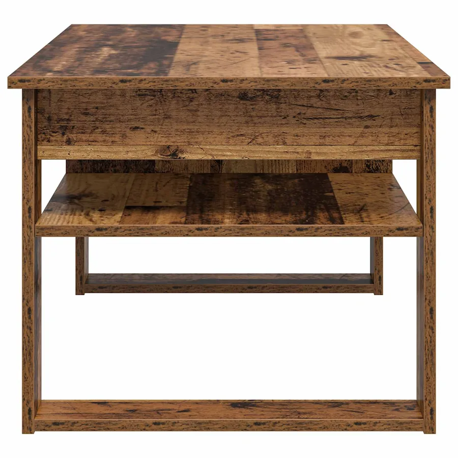 Table basse Bois ancien 96 x 54 x 44 cm Bois d'ingénierie - 6