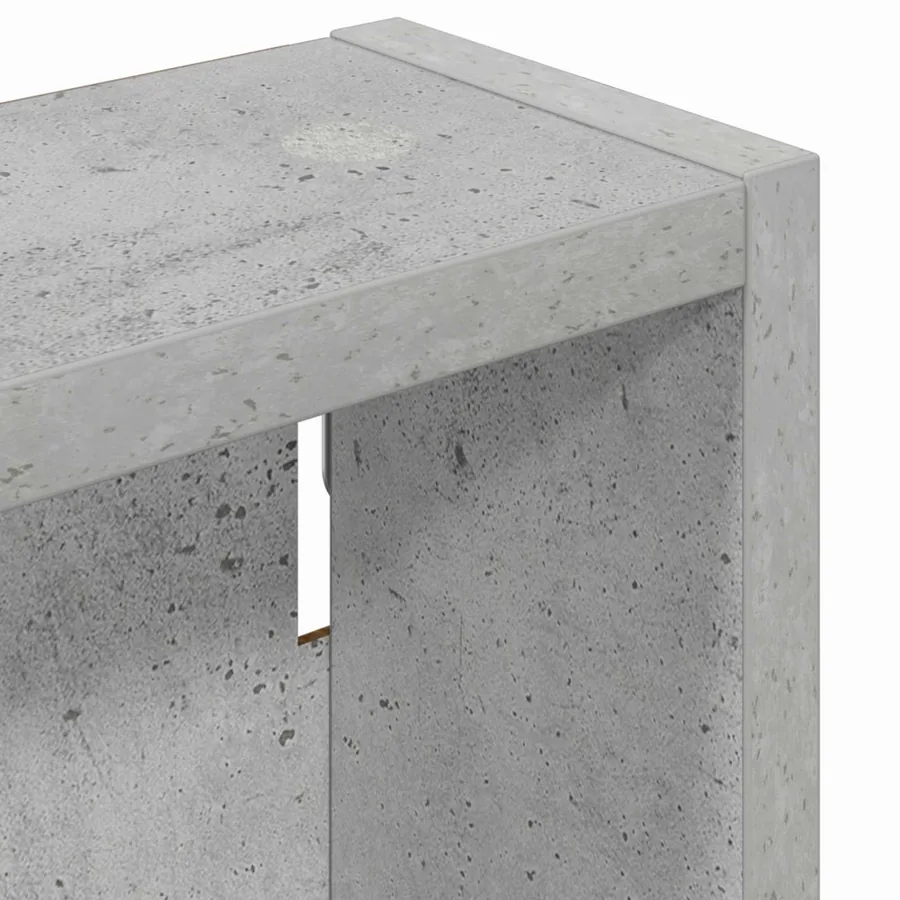 Armoire murale de salle de bain Gris Béton 40 x 10 x 60,5 cm - 9