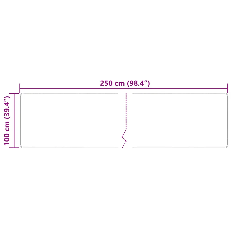 Coureur de Tapis MARSA Multicolore 100 x 250 cm - 7