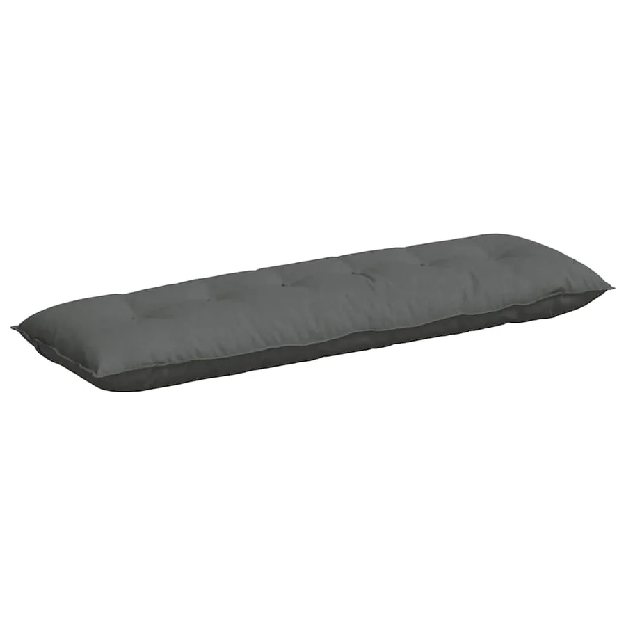 Coussin de Dos Gris foncé 160 x 19 x 50 cm tissu - 2