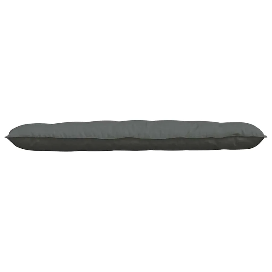 Coussin de Dos Gris foncé 160 x 19 x 50 cm tissu - 5