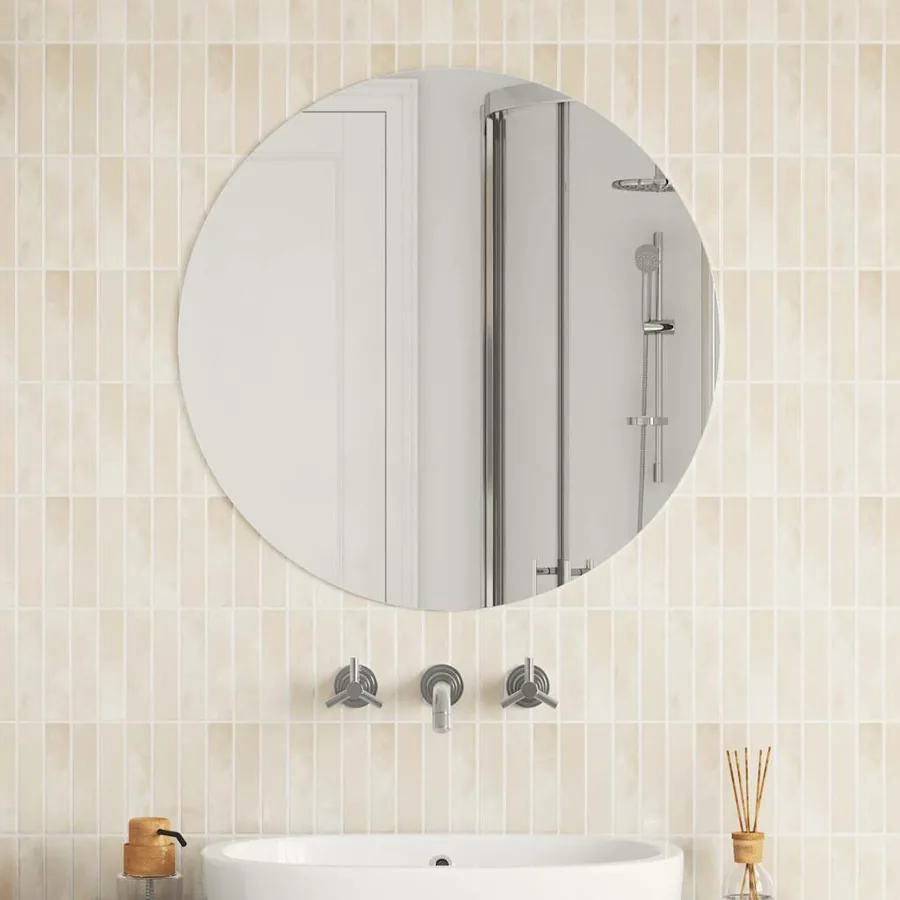 Miroir mural 70 cm Rond Verre