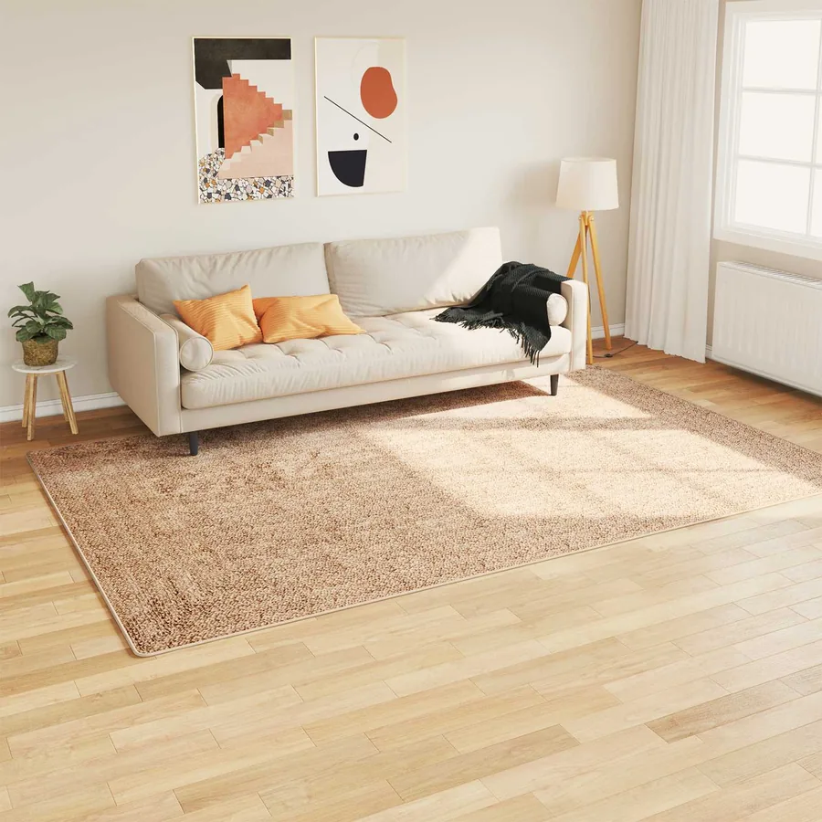 Coureur de Tapis MARSA Jaune 190 x 300 cm Polyester et PVC