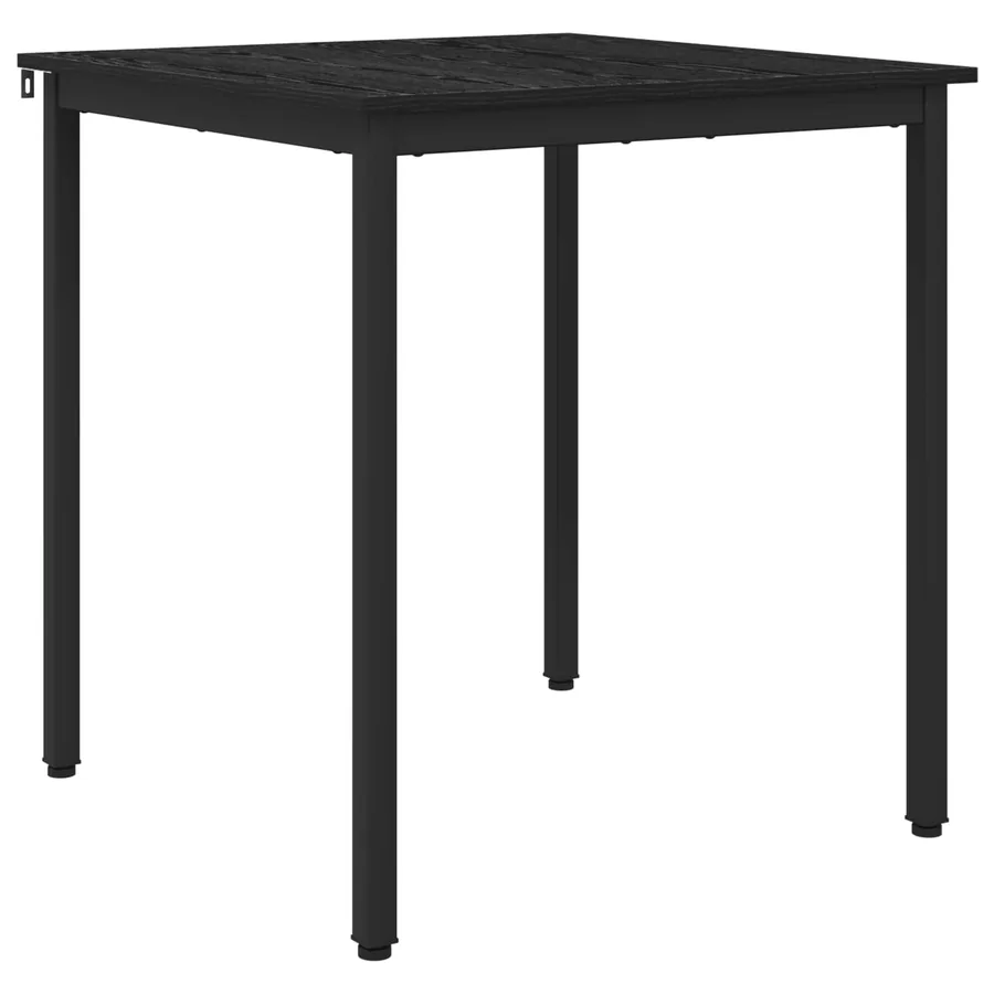 Table de salle à manger / Table de repas 70 x 70 x 75 cm MÉTAL - 2