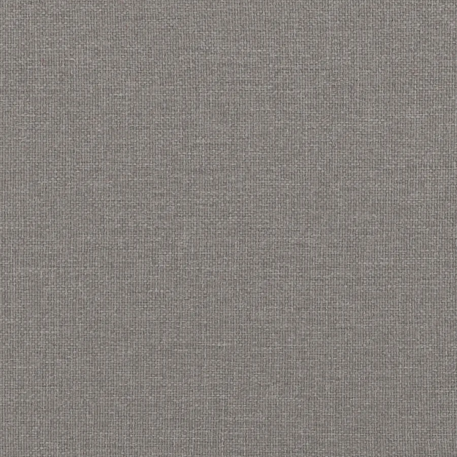 Chaise lounge avec jupe avec coussin 3 pcs Taupe tissu - 10