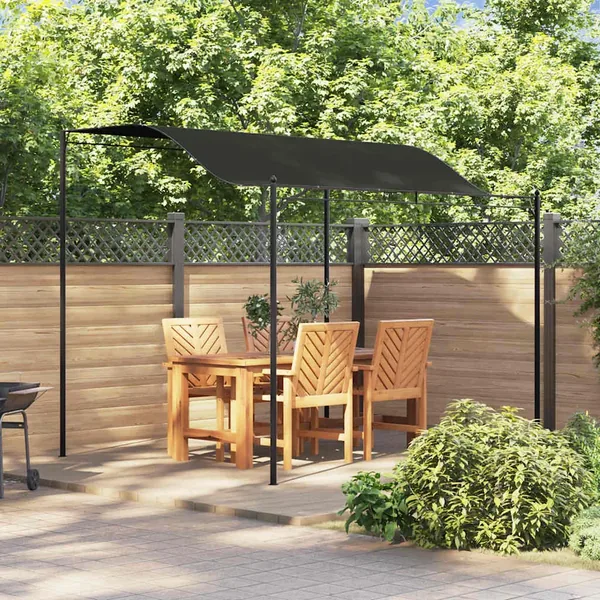 Auvent de parasol 3 x 2,4 m Anthracite