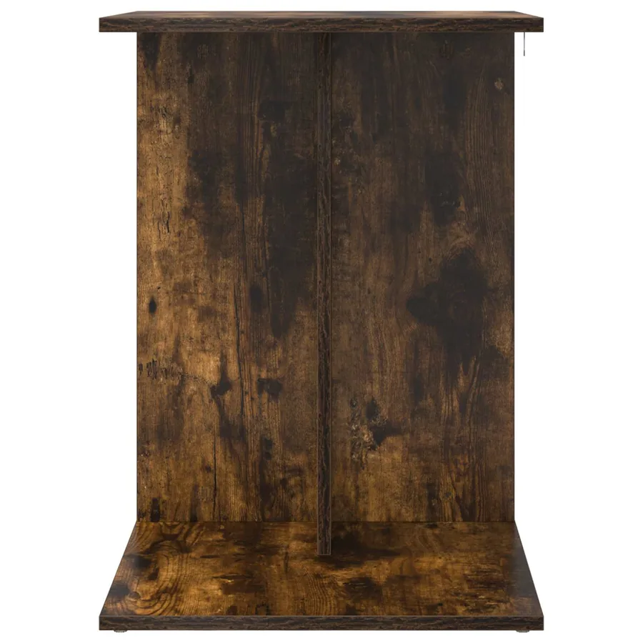 Table d'appoint Chêne fumé 45 x 40 x 62,5 cm Bois d'ingénierie - 5