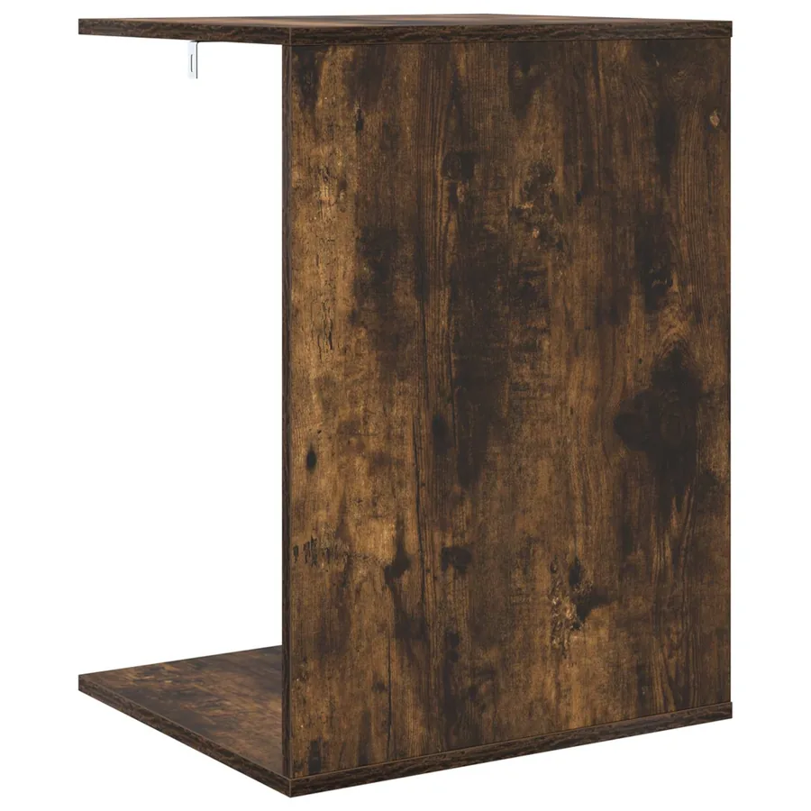 Table d'appoint Chêne fumé 45 x 40 x 62,5 cm Bois d'ingénierie - 7