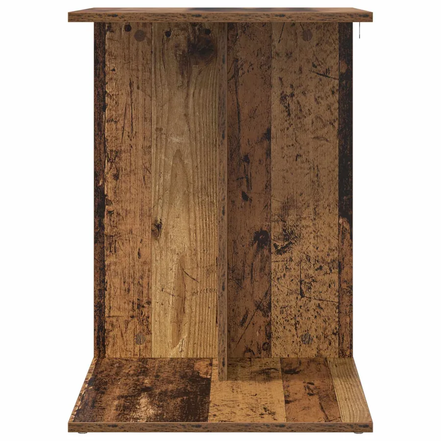 Table d'appoint Bois ancien 45 x 40 x 62,5 cm Bois d'ingénierie - 5