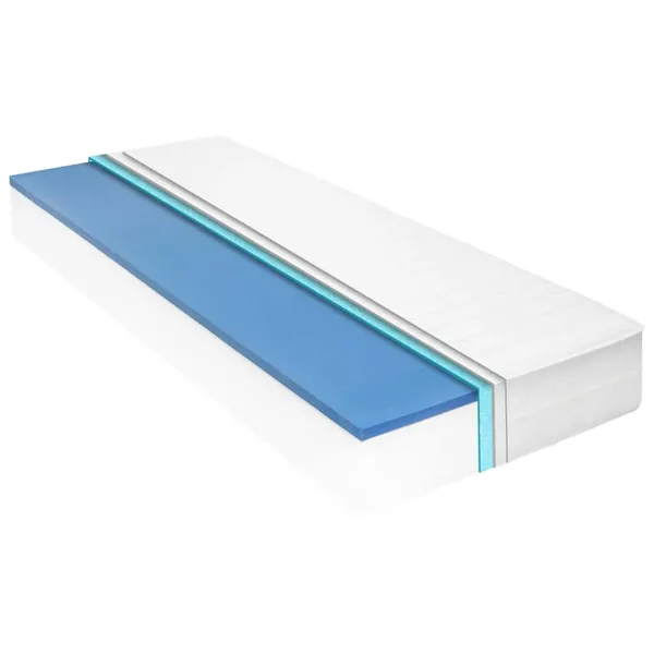 Matelas 140 x 200 cm Mousse à mémoire de forme Visco 18 cm H2