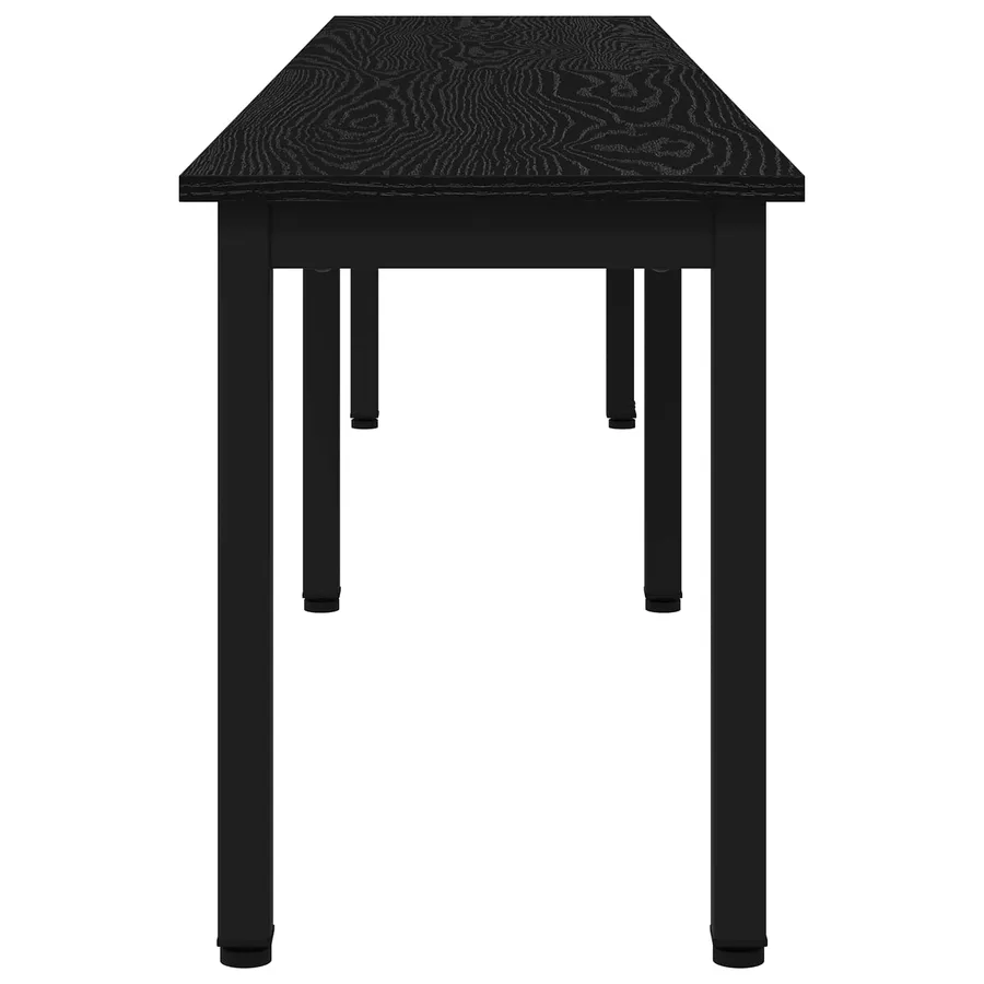banc Chêne noir 200 x 35 x 45 cm Bois d'ingénierie - 6