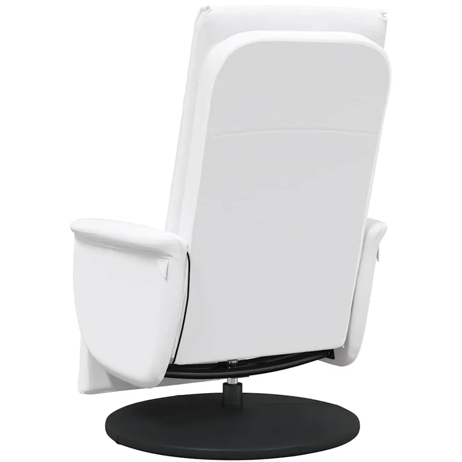 Fauteuil de massage pivotant Blanc 71 x 90 x 105 cm Simili cuir - 7
