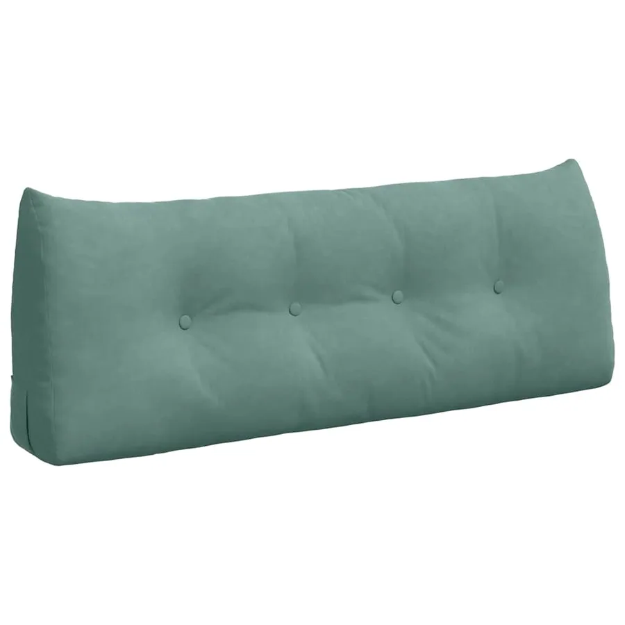 Coussin de Dos Vert Mer 120 x 24 x 50 cm Velours - 2