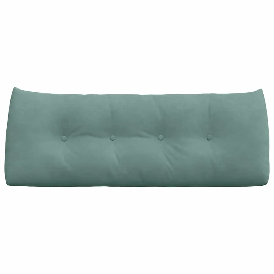 Coussin de Dos Vert Mer 120 x 24 x 50 cm Velours - 6