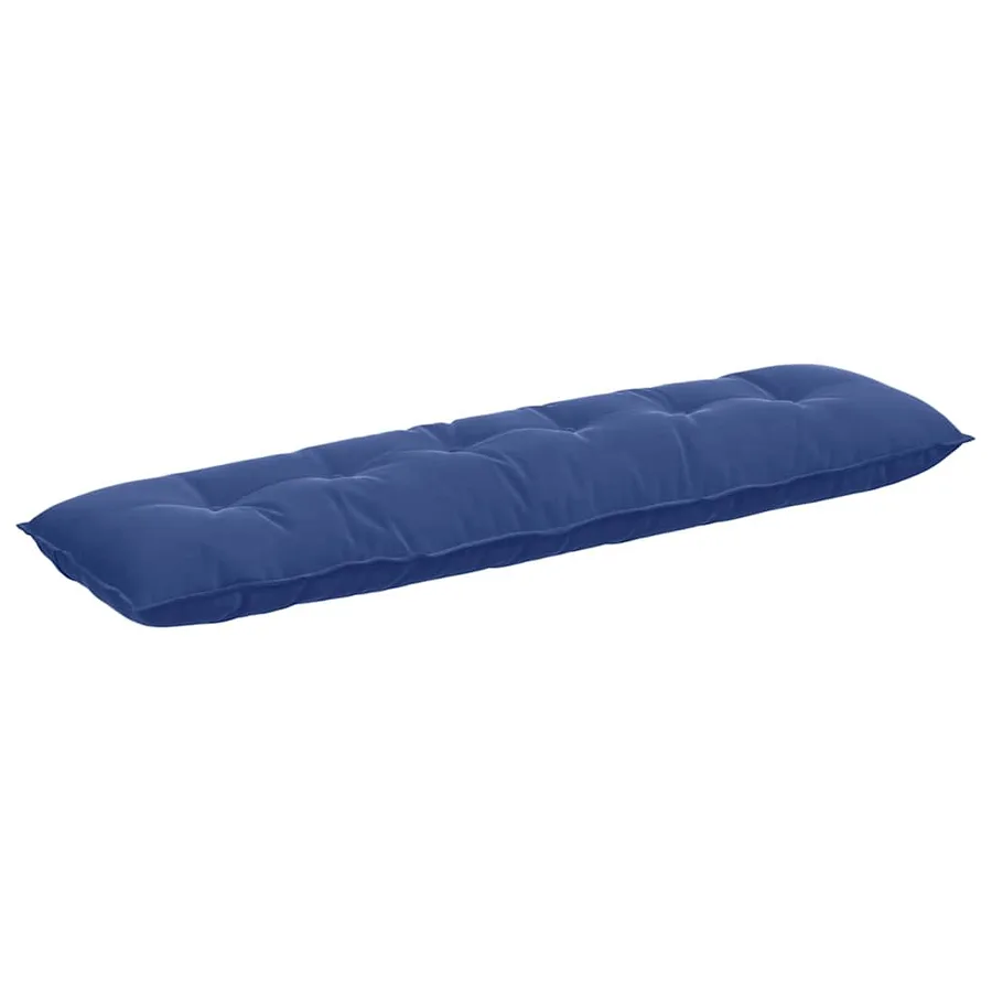 Coussin de Dos Bleu police 180 x 50 cm Tissu en velours côtelé - 2