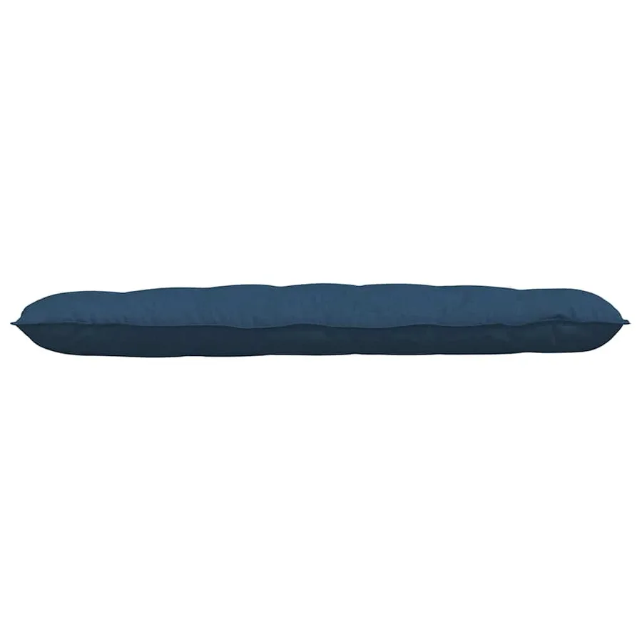 Coussin de Dos Bleu 160 x 19 x 50 cm tissu - 5