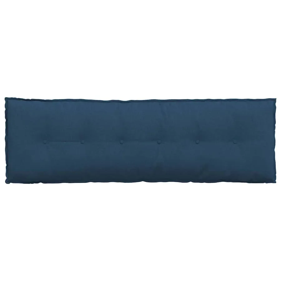 Coussin de Dos Bleu 160 x 19 x 50 cm tissu - 6