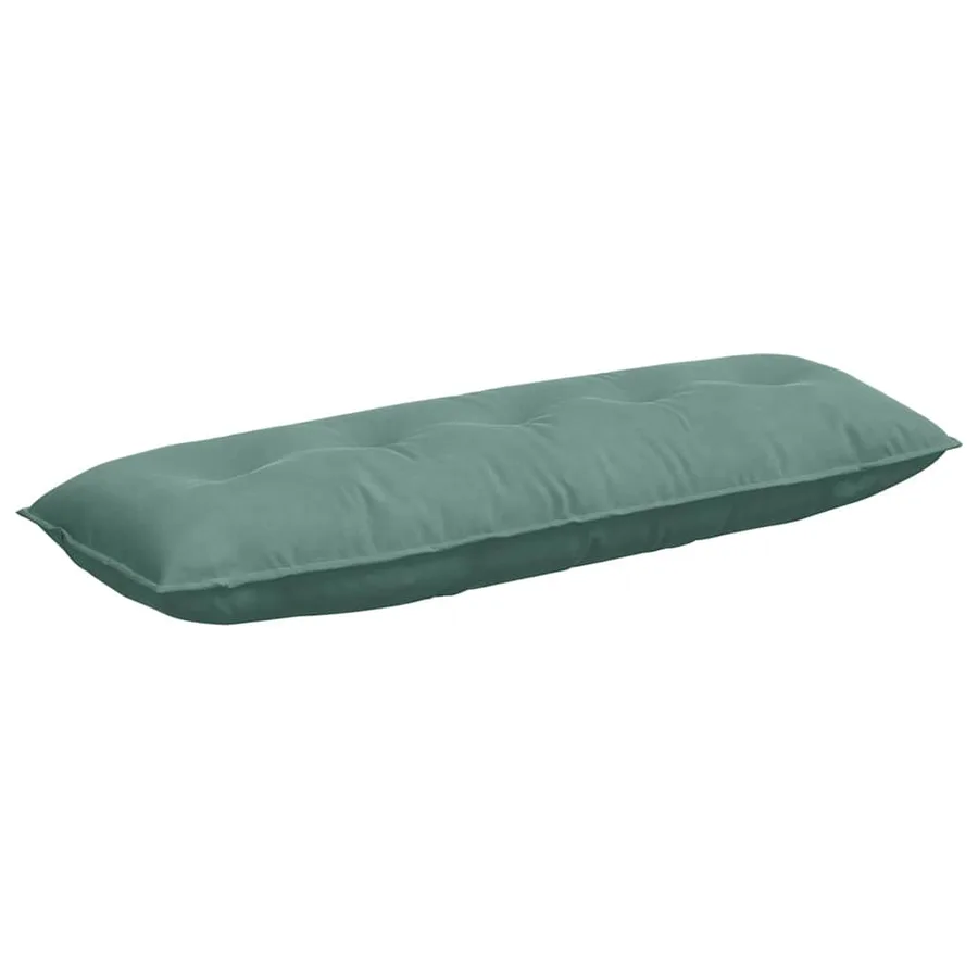 Coussin de Dos Vert Mer 140 x 50 cm Tissu en velours côtelé - 2