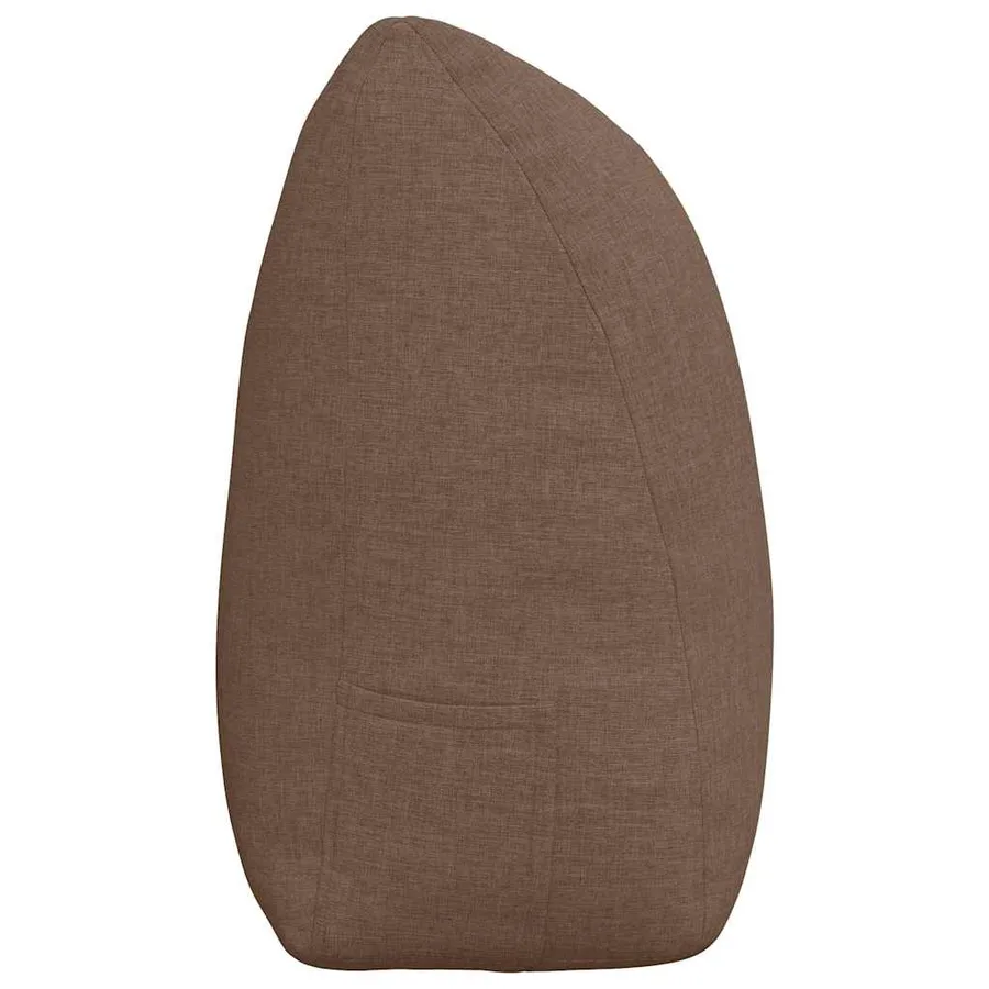 Coussin de Dos Marron 200 x 24 x 50 cm tissu - 7