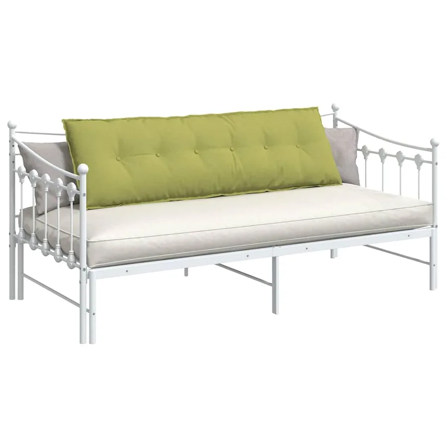 Coussin de Dos Vert clair 160 x 19 x 50 cm tissu - 3