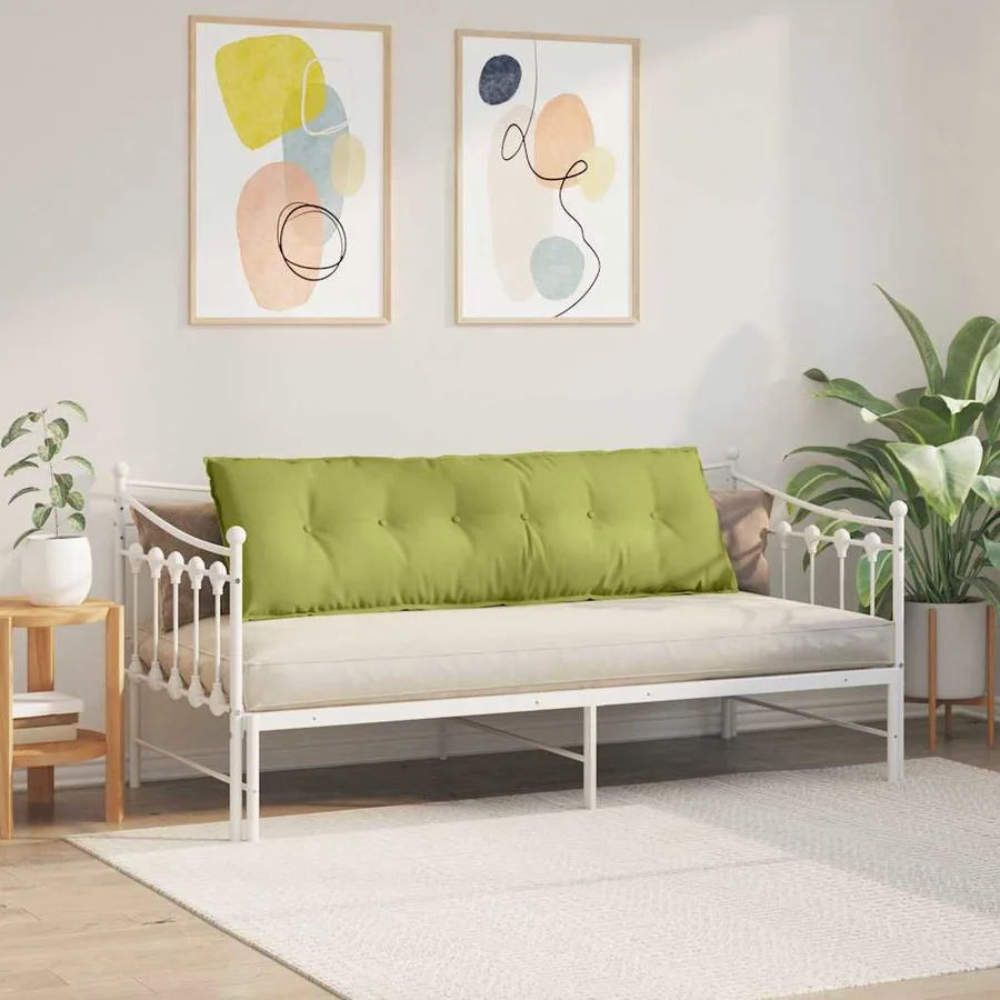 Coussin de Dos Vert clair 160 x 19 x 50 cm tissu - 4