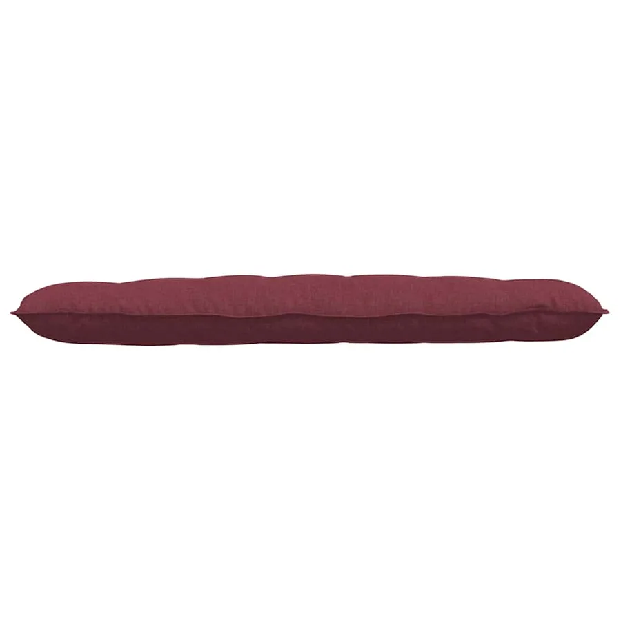 Coussin de Dos Bordeaux 160 x 19 x 50 cm tissu - 5