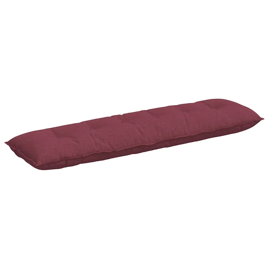 Coussin de Dos Bordeaux 180 x 19 x 50 cm tissu - 2