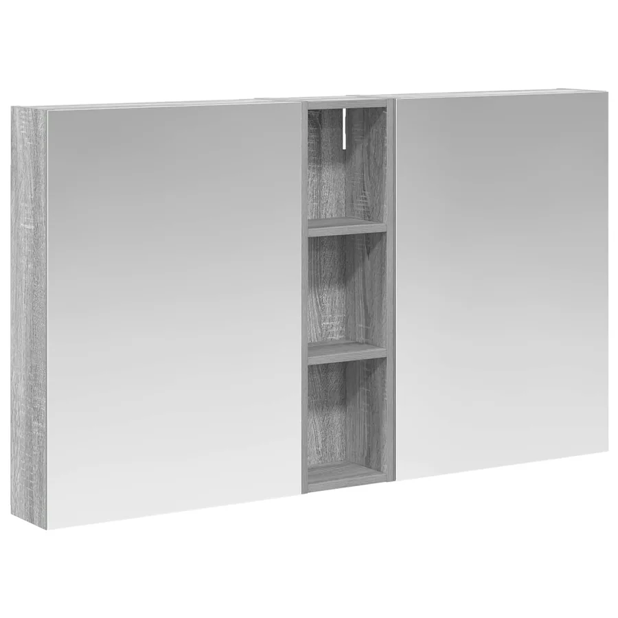 Ensemble de Meubles de Salle de Bain 3 pcs 120 x 14,5 x 70 cm - 2