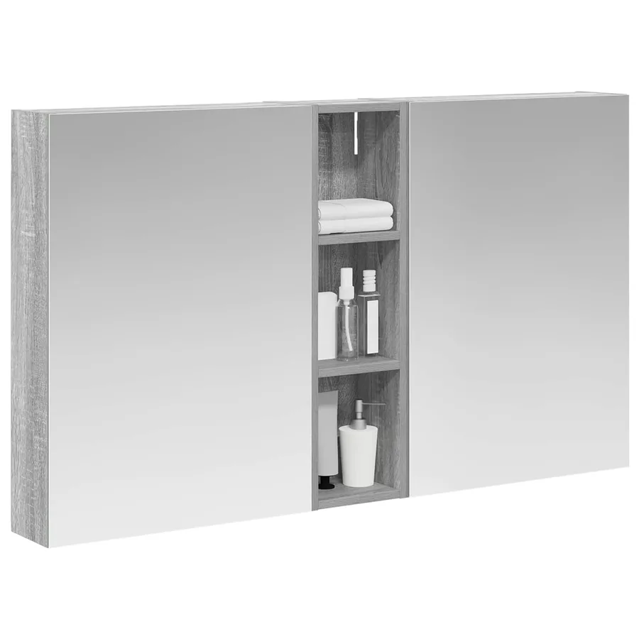 Ensemble de Meubles de Salle de Bain 3 pcs 120 x 14,5 x 70 cm - 3
