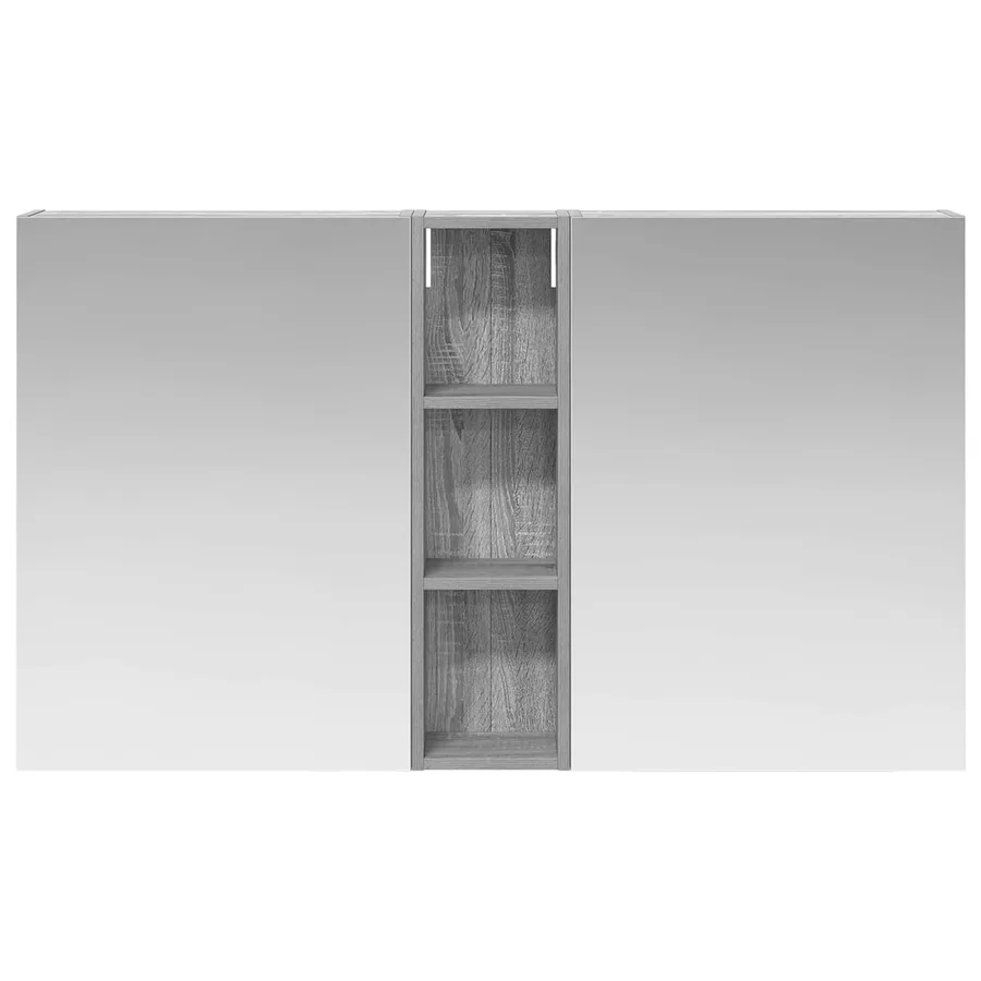 Ensemble de Meubles de Salle de Bain 3 pcs 120 x 14,5 x 70 cm - 6
