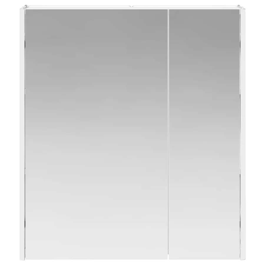 Armoire Miroir de Salle de Bain Blanc 63,5 x 15,5 x 70 cm - 6