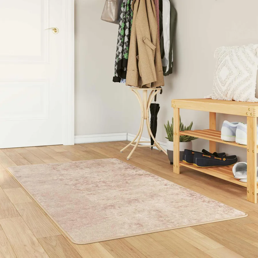 Coureur de Tapis MARSA Beige 100 x 200 cm Polyester et PVC