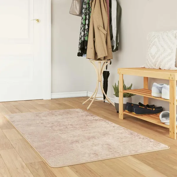 Coureur de Tapis MARSA Beige 100 x 200 cm Polyester et PVC