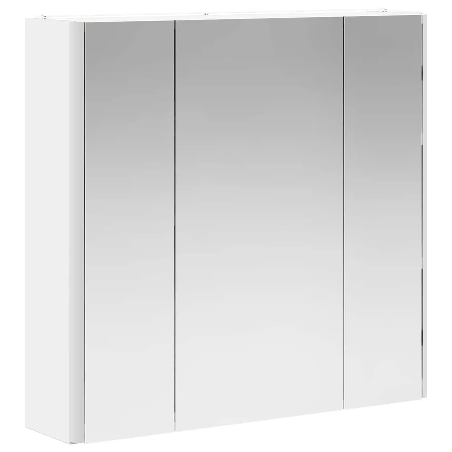 Armoire Miroir de Salle de Bain Blanc 63,5 x 15,5 x 60,5 cm - 5