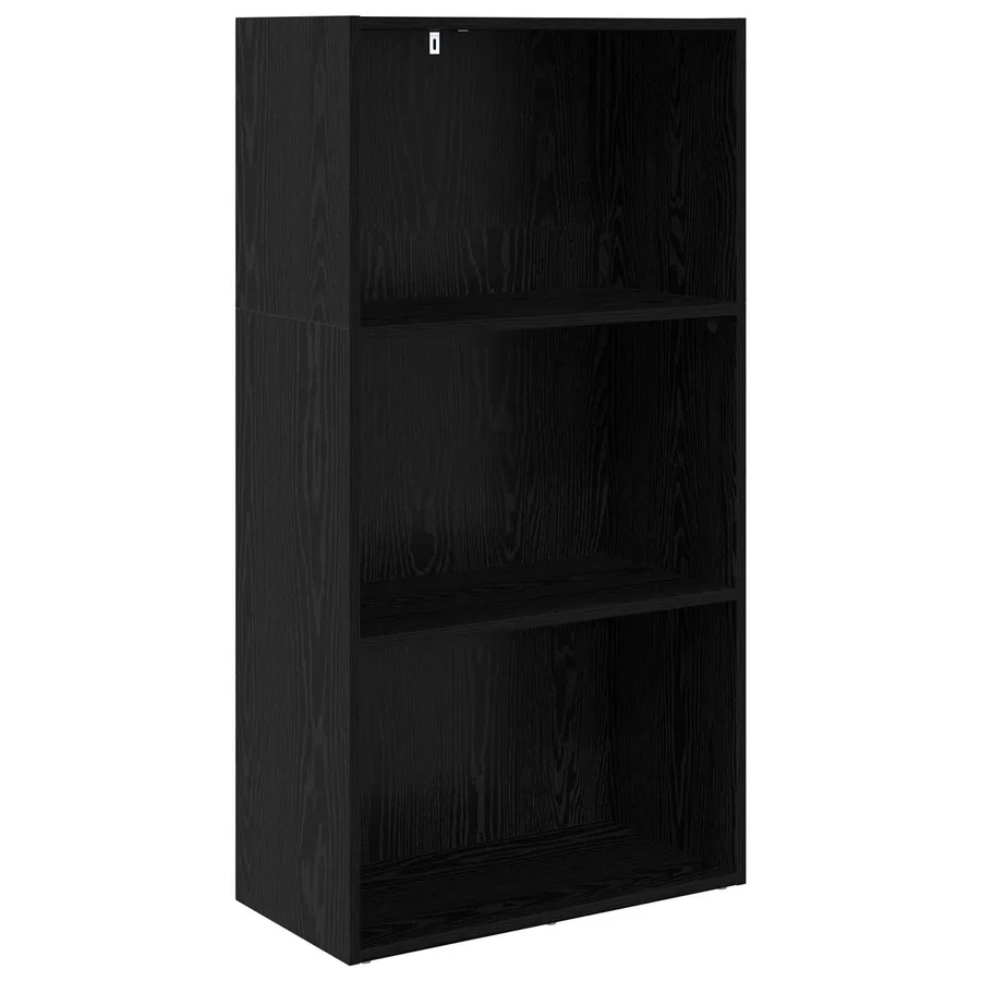 Étagère Chêne noir 60 x 30 x 114 cm Bois d'ingénierie - 2