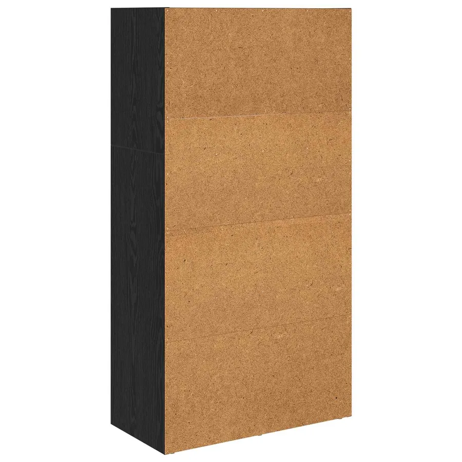 Étagère Chêne noir 60 x 30 x 114 cm Bois d'ingénierie - 6