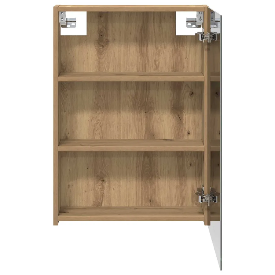 Armoire Miroir de Salle de Bain Chêne artisan 50 x 14,5 x 70 cm - 6