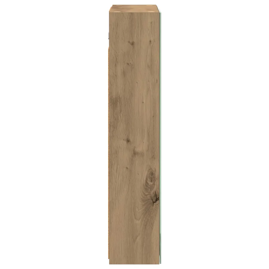 Armoire Miroir de Salle de Bain Chêne artisan 50 x 14,5 x 70 cm - 7