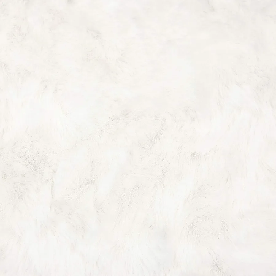 Tapis antidérapant en fausse de lapin OLITE Crème 100 x 200 cm - 9