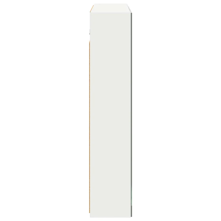 Armoire Miroir de Salle de Bain Blanc 80 x 14.5 x 70 cm - 7