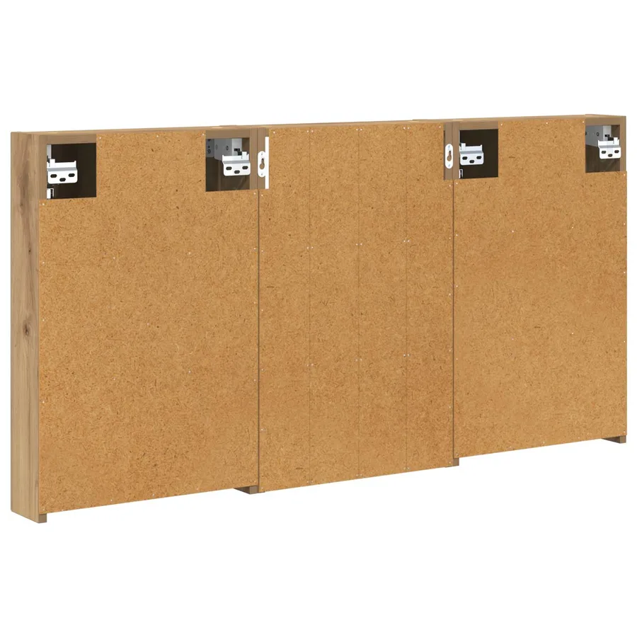 Ensemble de Meubles de Salle de Bain 3 pc 120 x 10,5 x 60,5 cm - 9