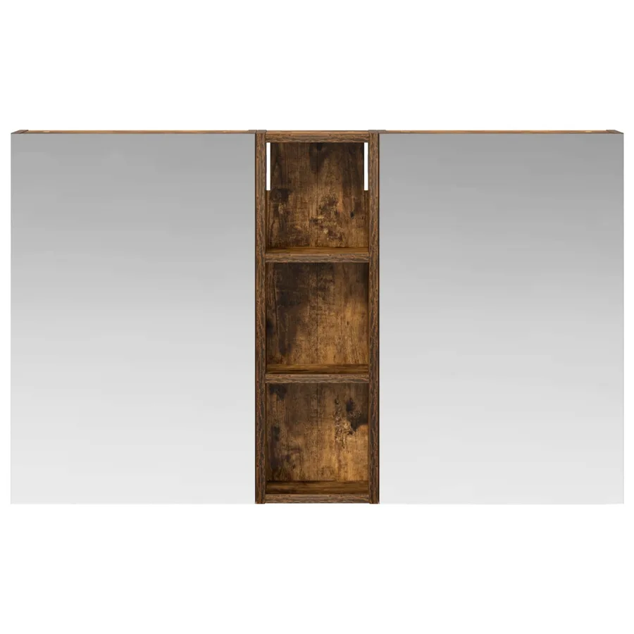 Ensemble de Meubles de Salle de Bain 3 pcs 100 x 10,5 x 60,5 cm - 6