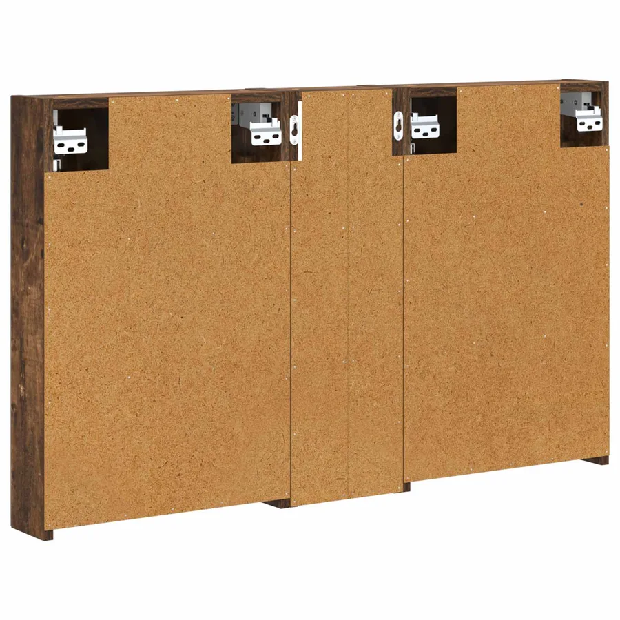 Ensemble de Meubles de Salle de Bain 3 pcs 100 x 10,5 x 60,5 cm - 9