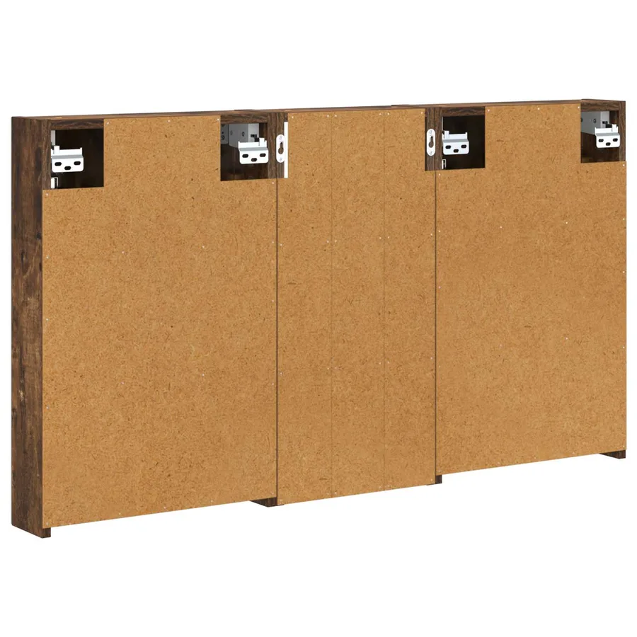 Ensemble de Meubles de Salle de Bain 3 pcs 110 x 10,5 x 60,5 cm - 9