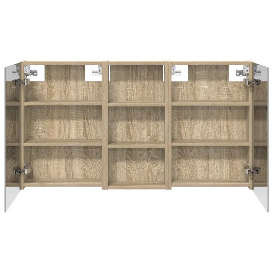 Ensemble de Meubles de Salle de Bain 3 pcs 110 x 10,5 x 60,5 cm - 7