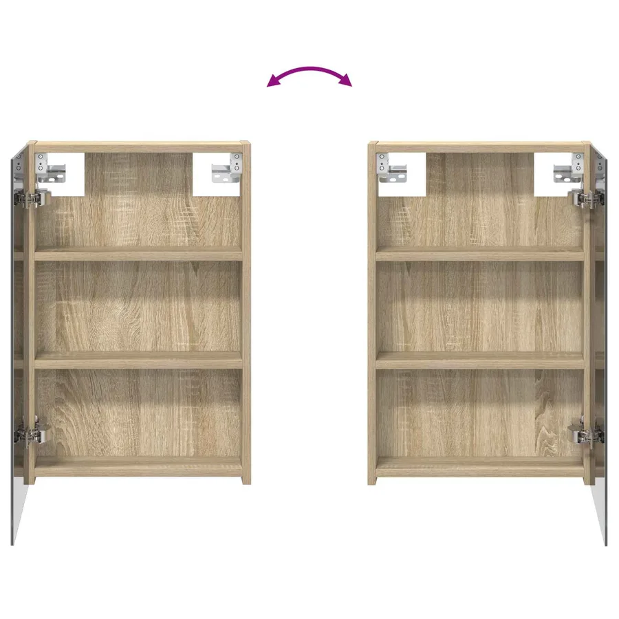 Ensemble de Meubles de Salle de Bain 3 pcs 100 x 10,5 x 60,5 cm - 11