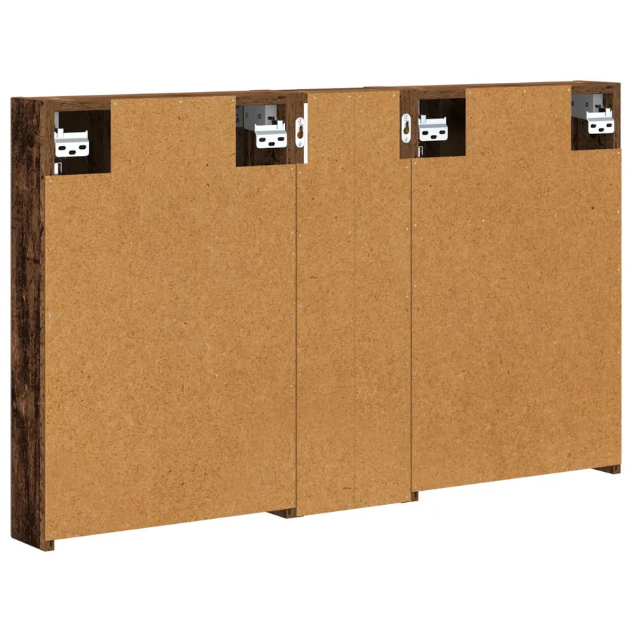 Ensemble de Meubles de Salle de Bain 3 pcs 100 x 10,5 x 60,5 cm - 9